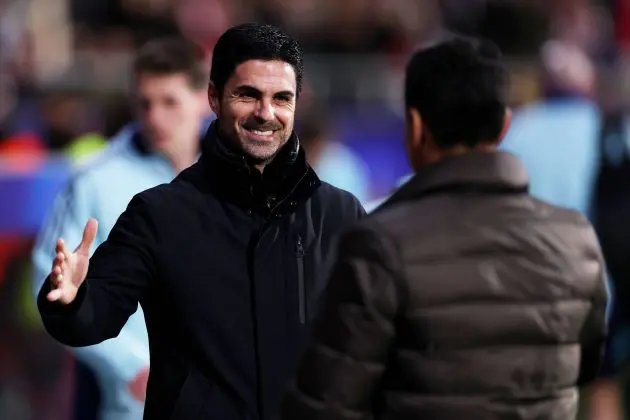 Arsenal manager Mikel Arteta