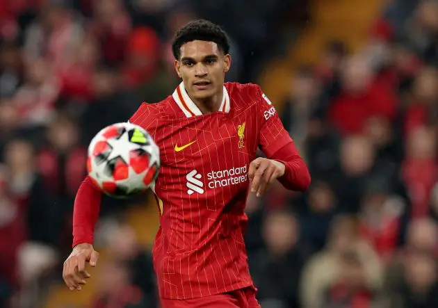 Liverpool defender Jarrell Quansah