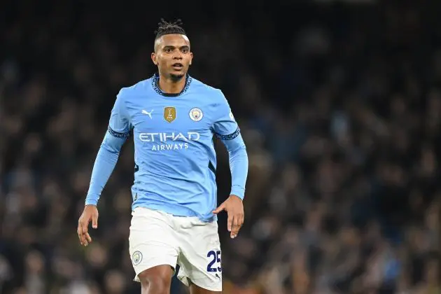 Man City defender Manuel Akanji