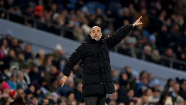 Man City manager Pep Guardiola