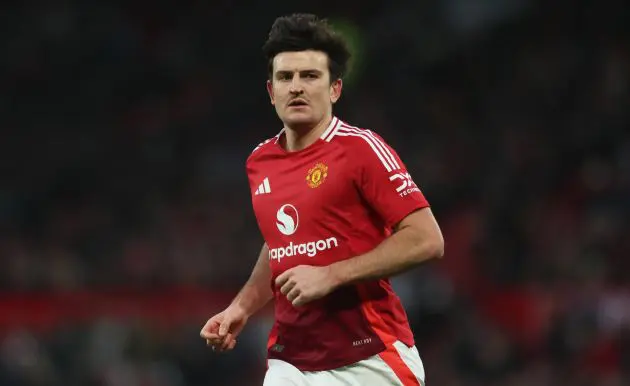 Man Utd defender Harry Maguire