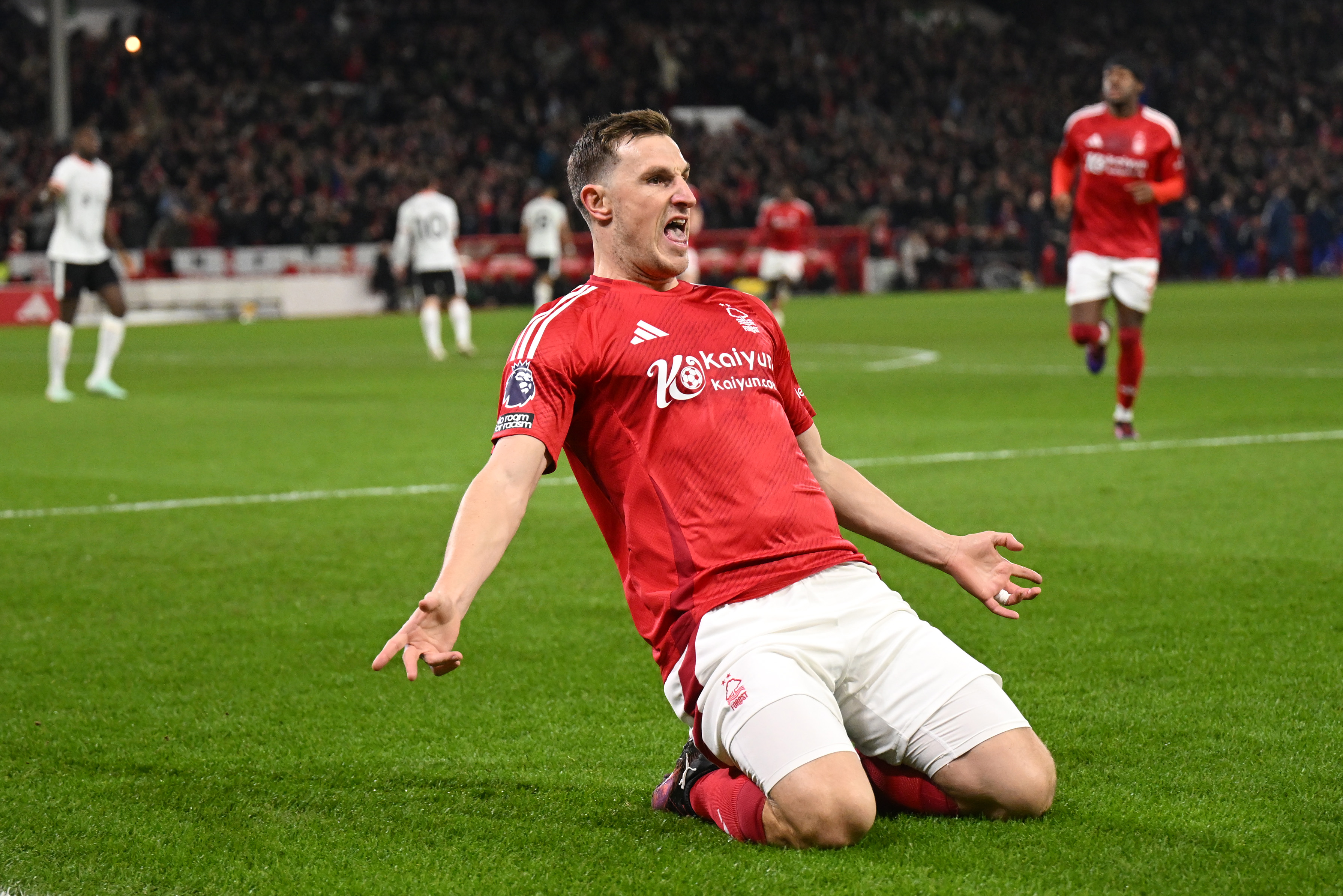 Nottingham Forest striker Chris Wood