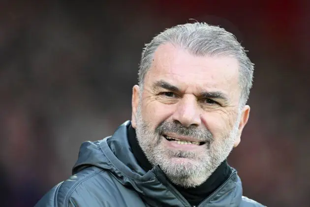 Tottenham manager Ange Postecoglou