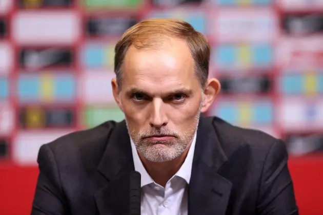 Thomas Tuchel, England Manger (Photo by Ryan Pierse/Getty Images via OneFootball)