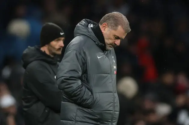 Tottenham boss Ange Postecoglou
