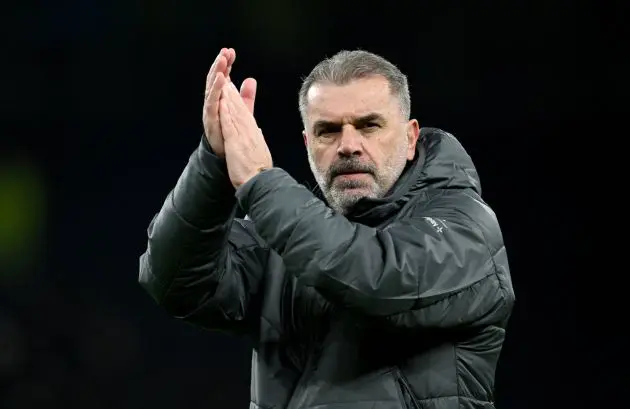 Tottenham manager Ange Postecoglou