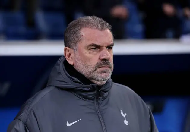 Tottenham boss Ange Postecoglou