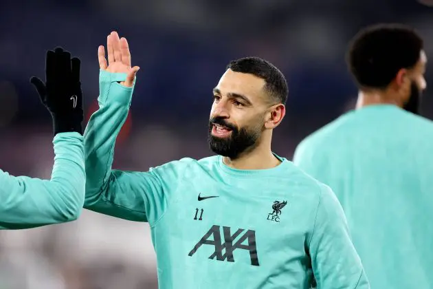 Liverpool forward Mo Salah