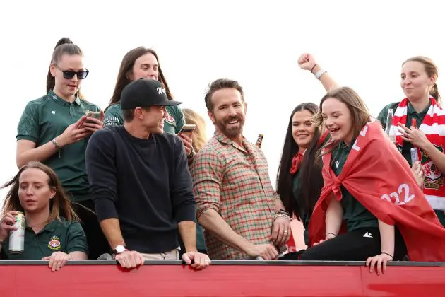Wrexham owners Ryan Reynolds and Rob McElhenney