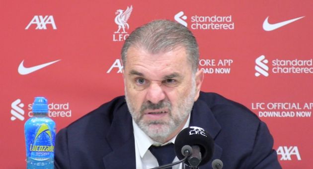 Tottenham boss Ange Postecoglou
