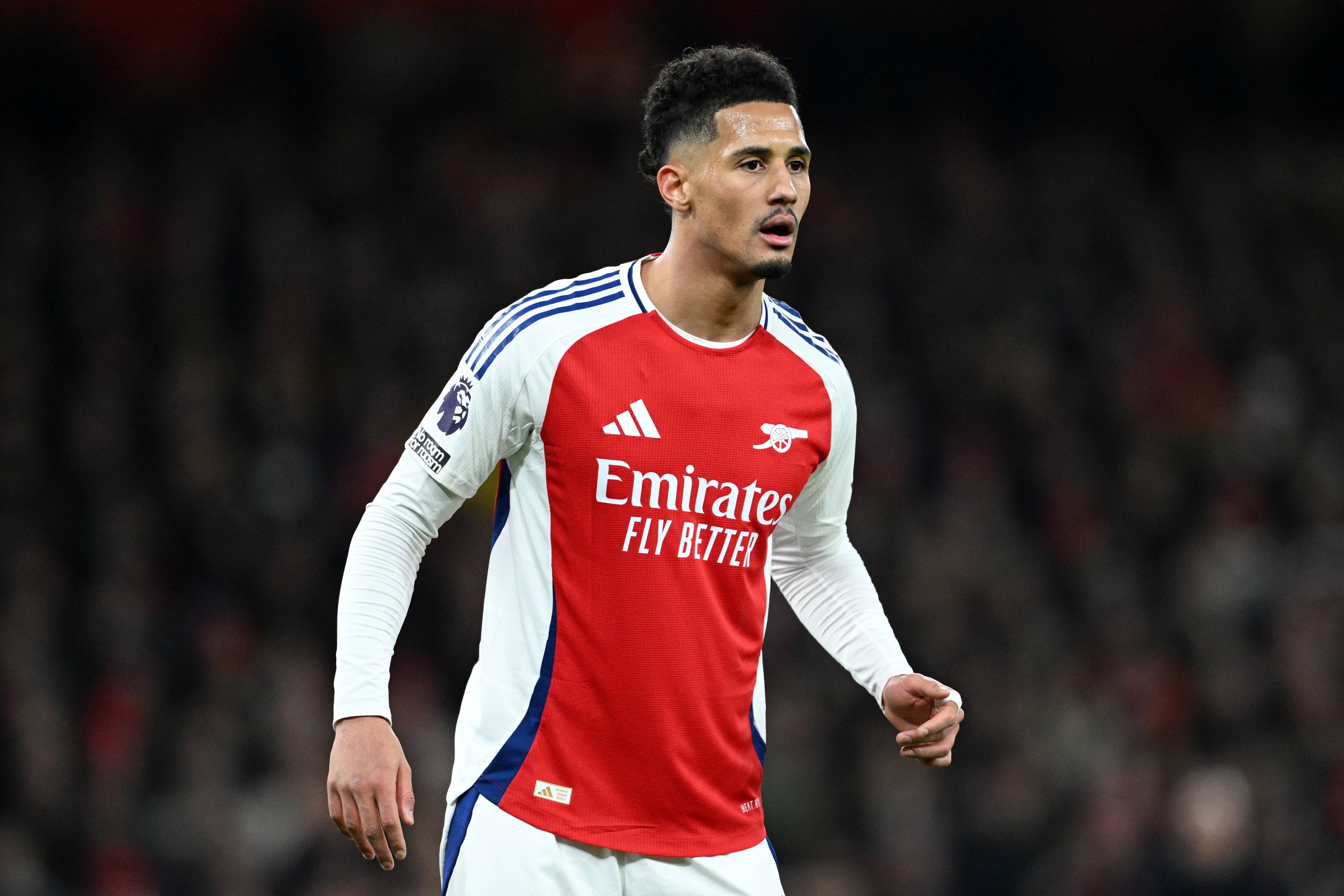 Arsenal defender William Saliba