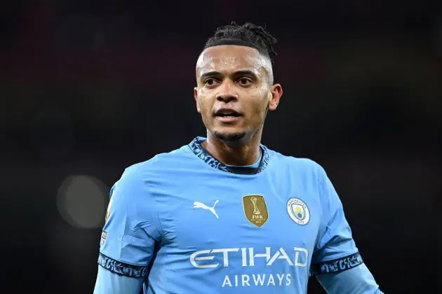 Man City defender Manuel Akanji