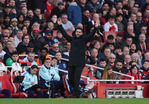Arsenal boss Mikel Arteta