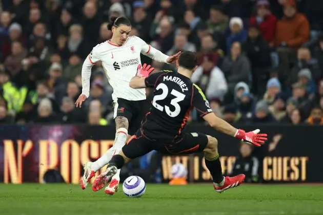 Liverpool striker Darwin Nunez