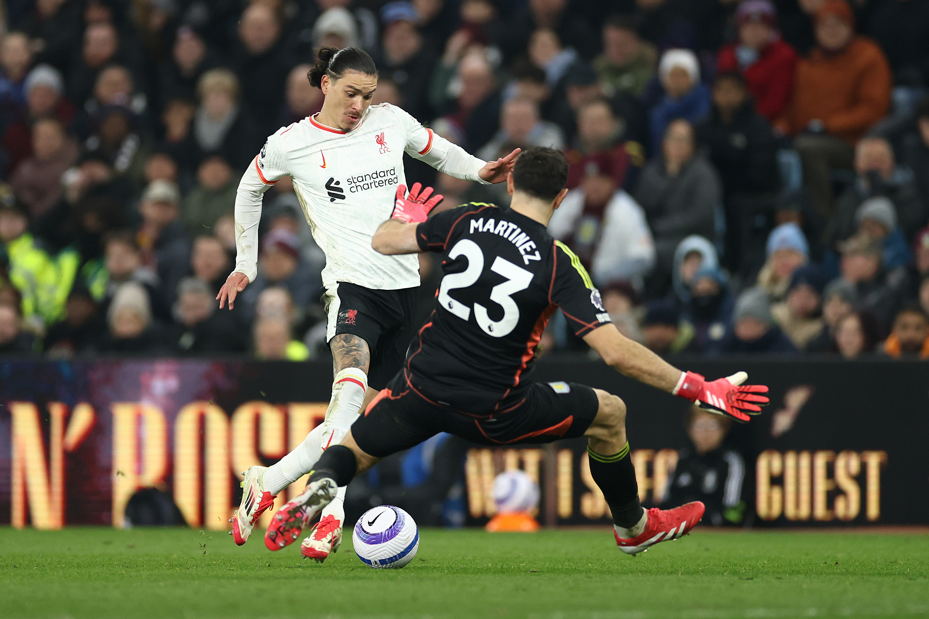 Liverpool striker Darwin Nunez