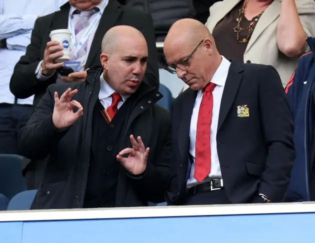 Omar Berrada and Dave Brailsford