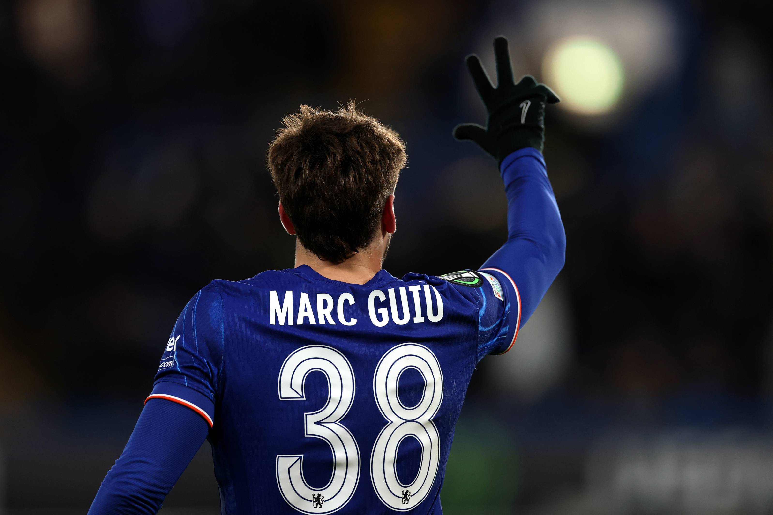 Chelsea striker Marc Guiu