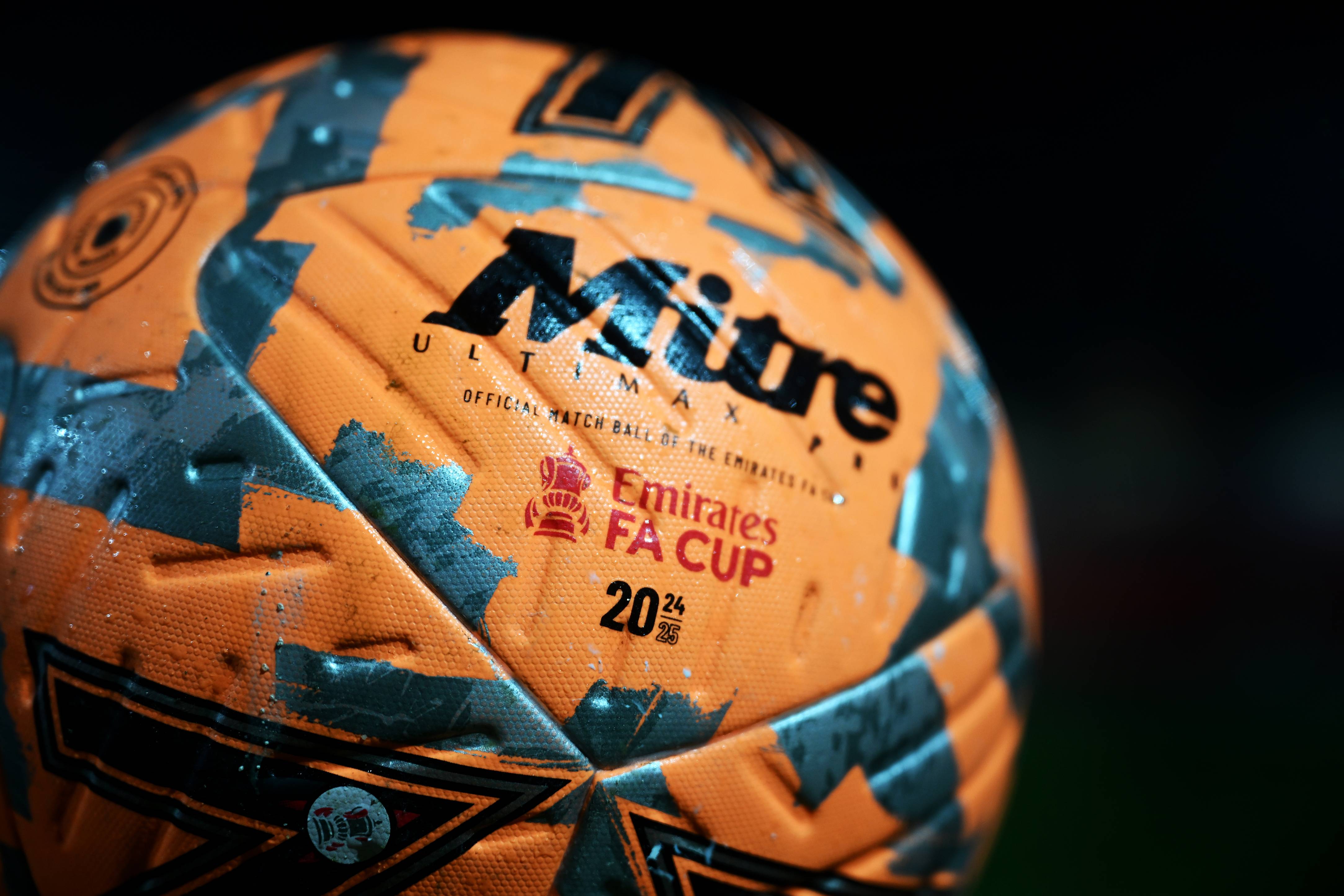 The official FA Cup ball