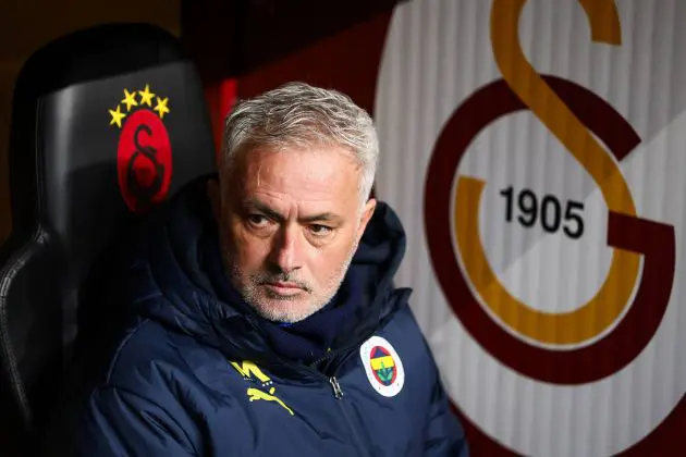Fenerbahce boss Jose Mourinho