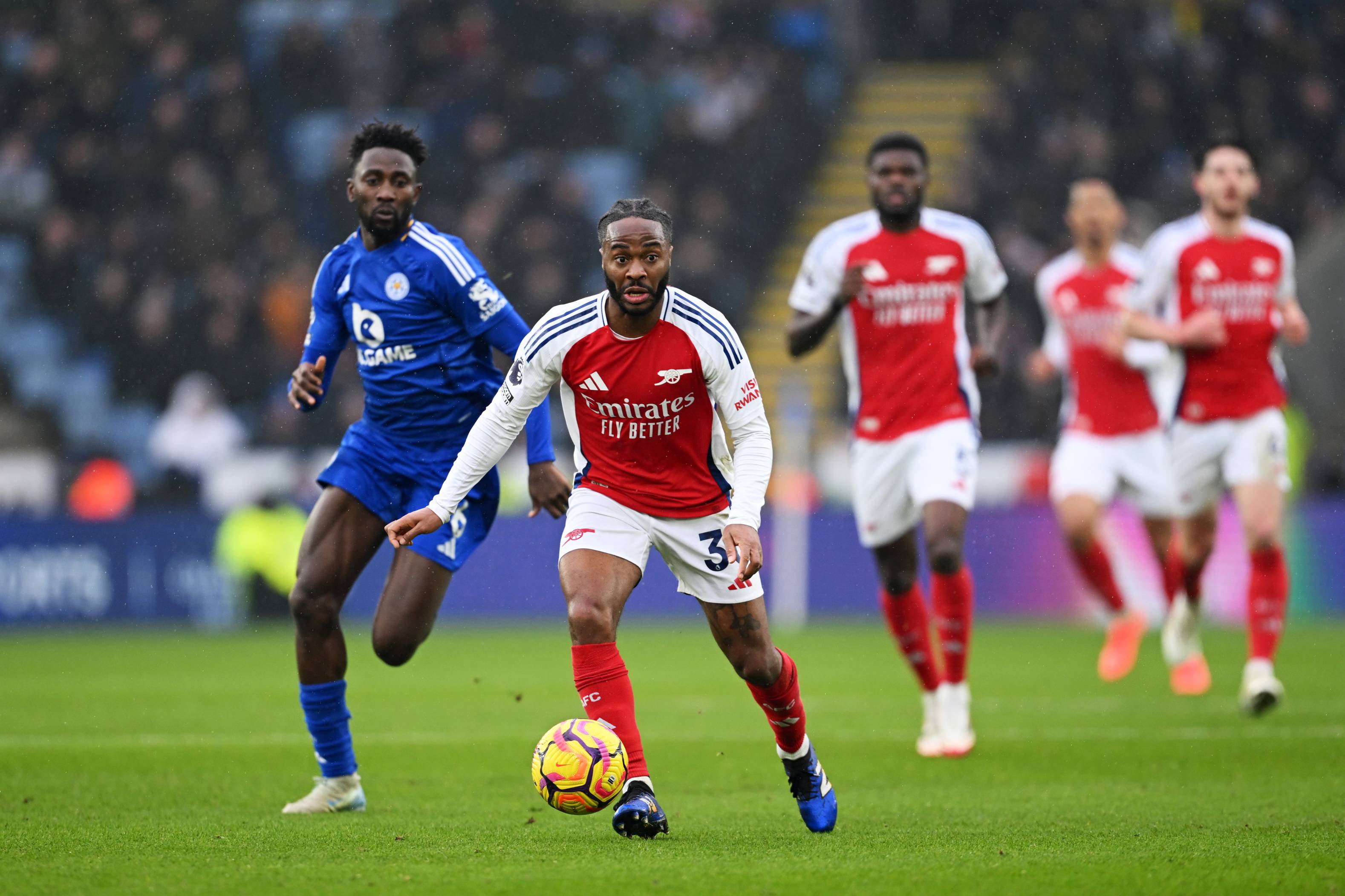 Arsenal forward Raheem Sterling