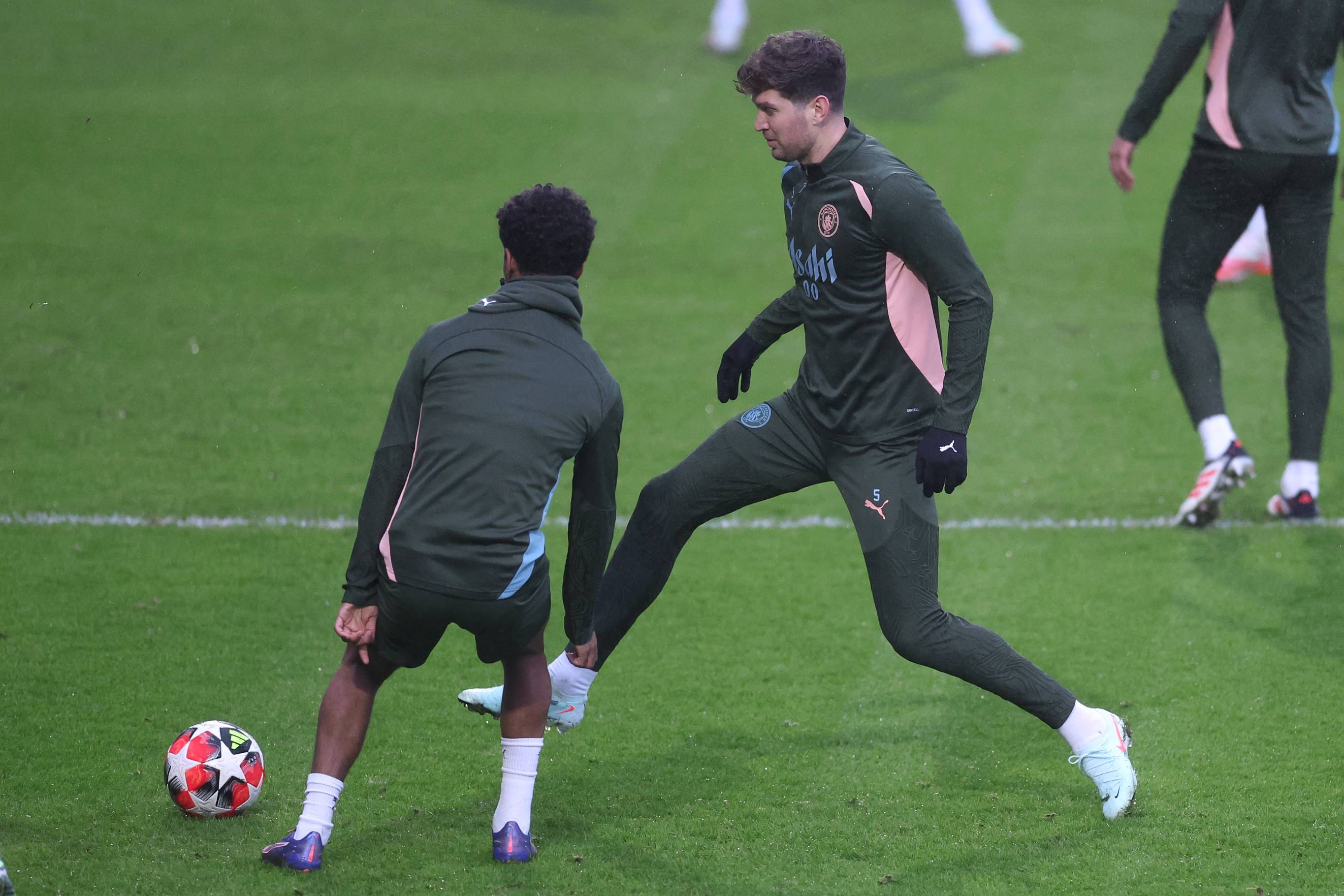John Stones and Oscar Bobb
