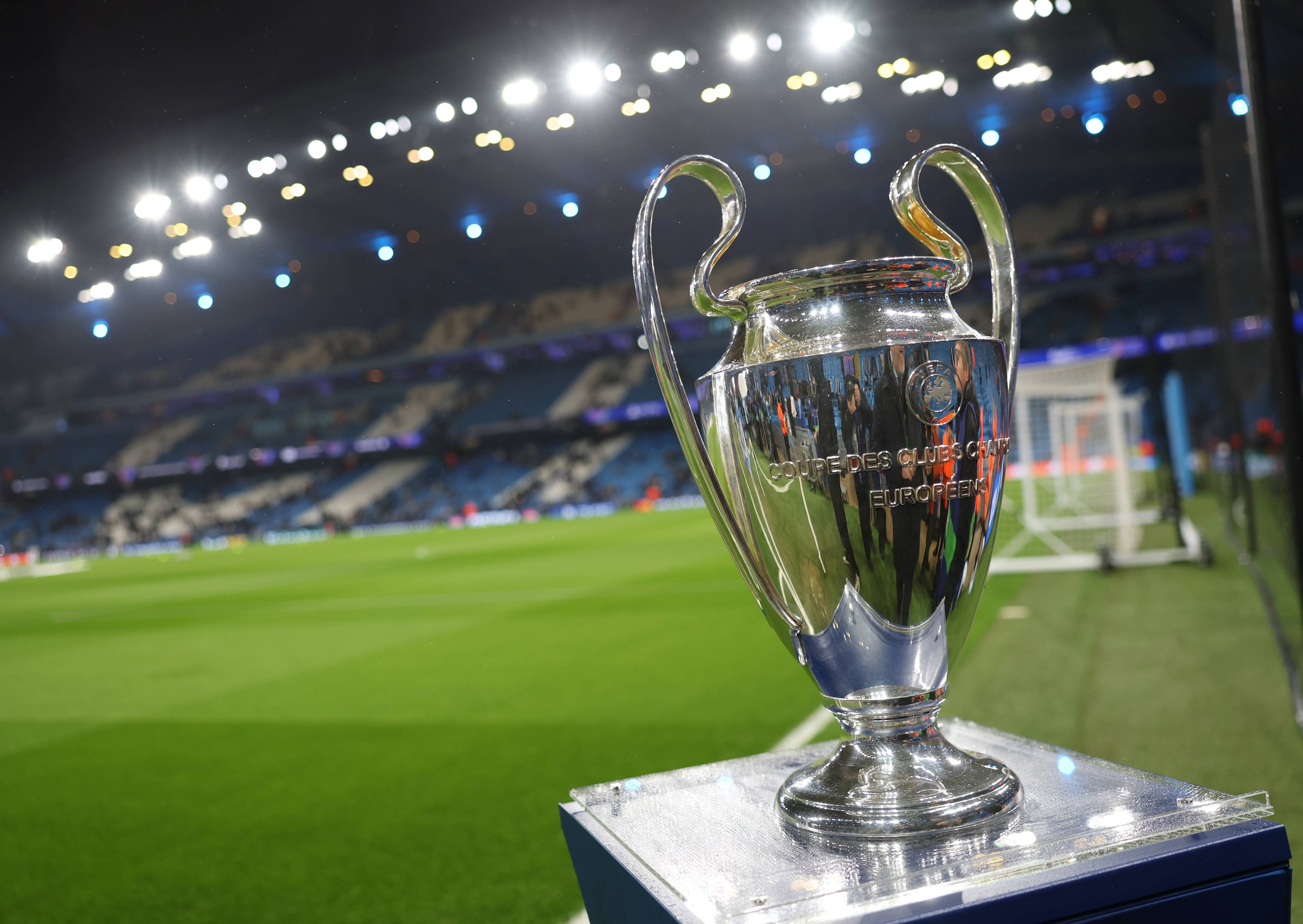 The Champions League trophy