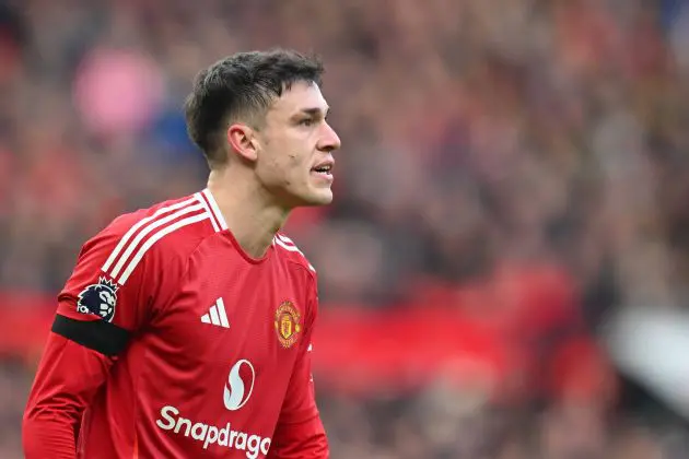 Man Utd midfielder Manuel Ugarte