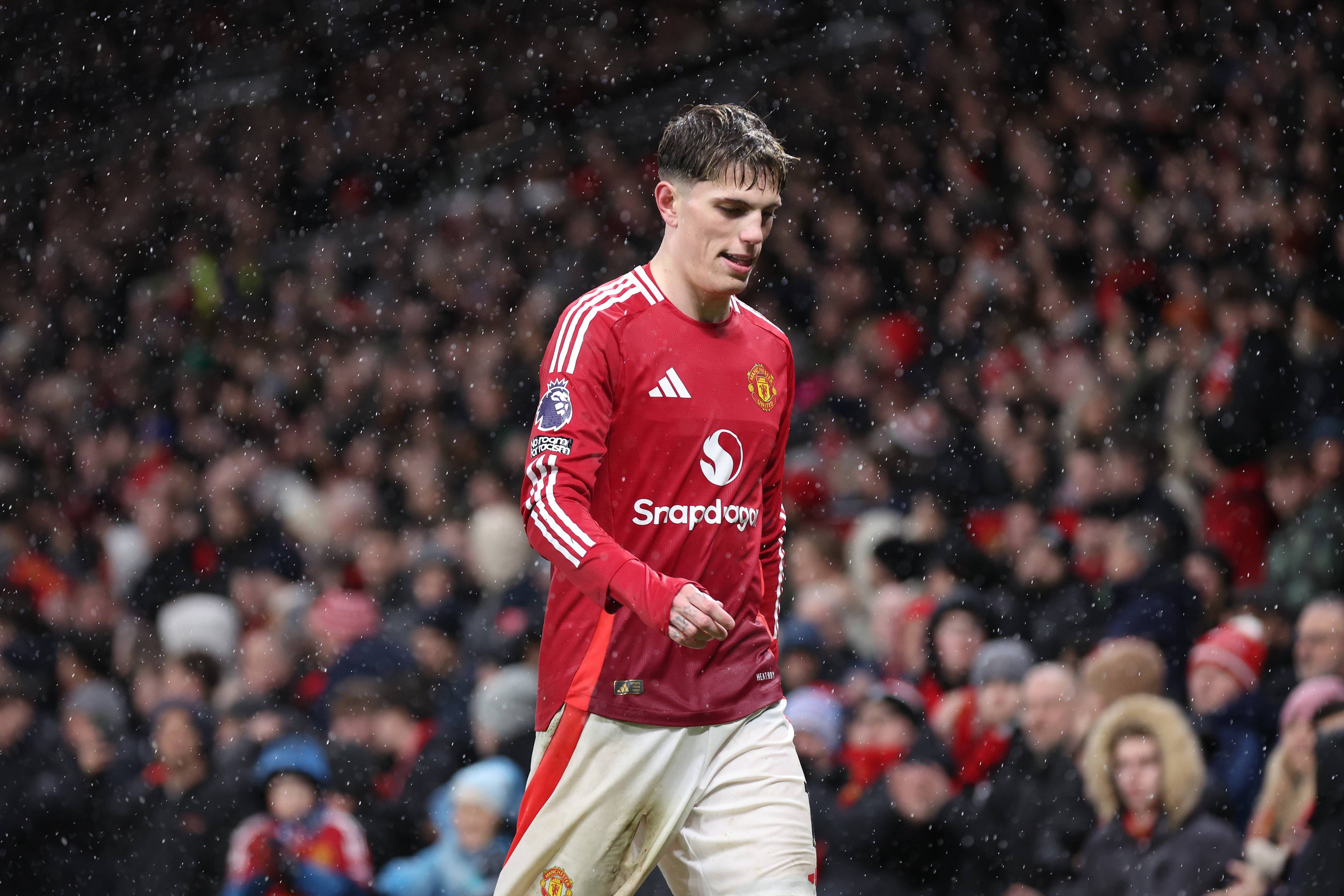 Man Utd winger Alejandro Garnacho