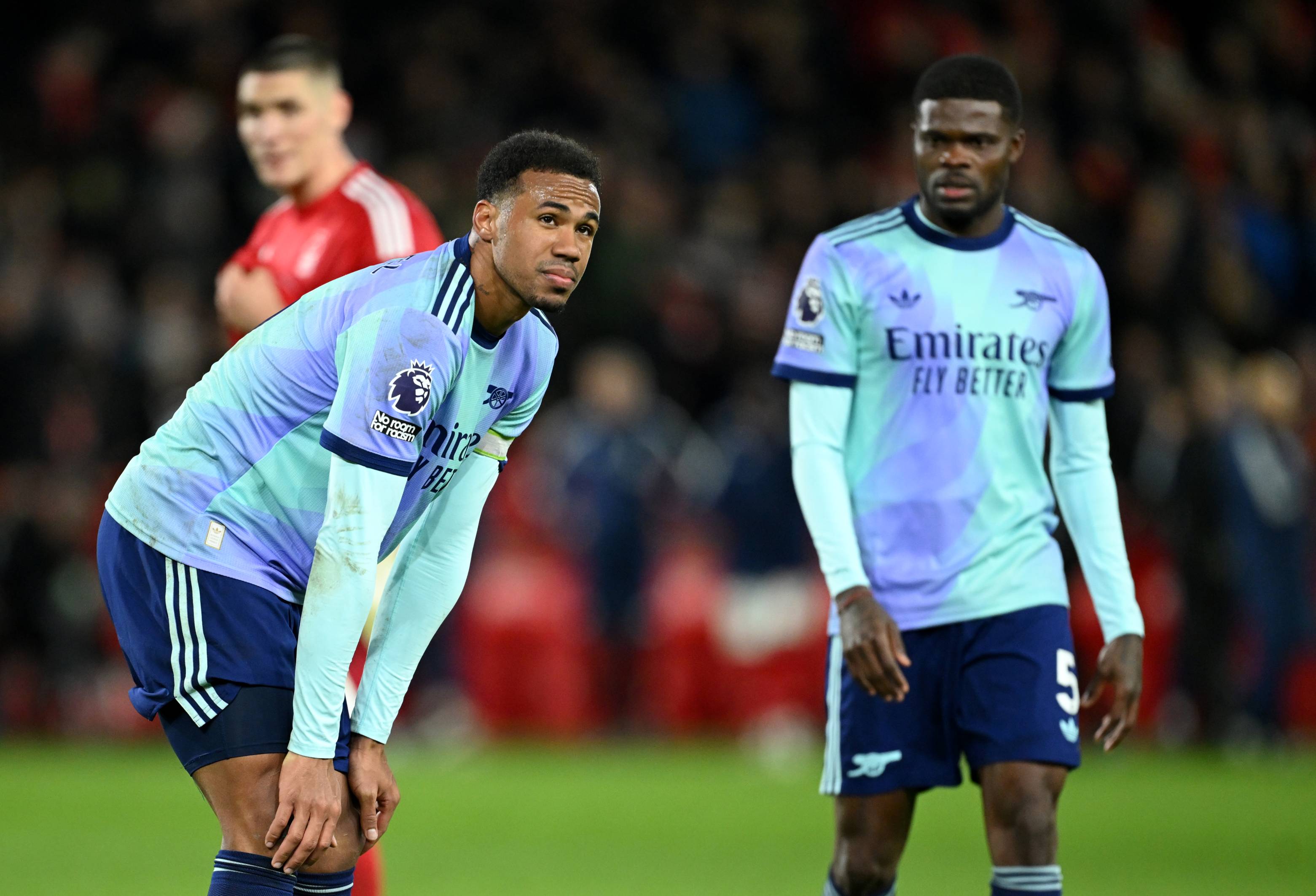 Arsenal after drawing with Nottingham Forest