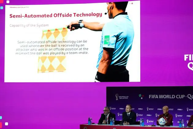 Semi-automated offsides