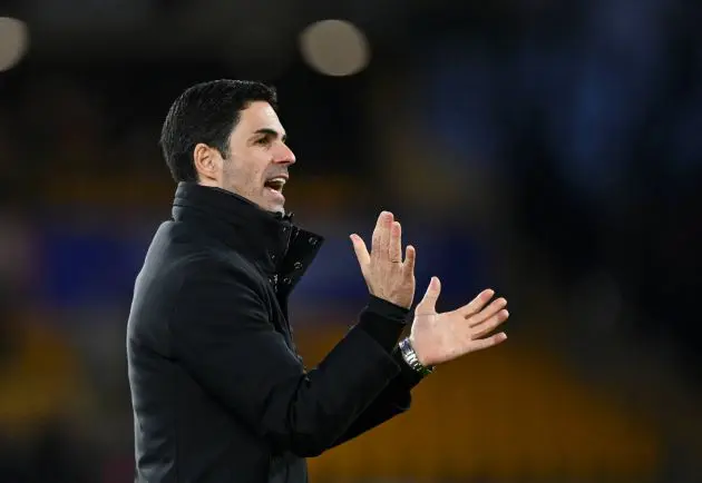 Arsenal boss Mikel Arteta