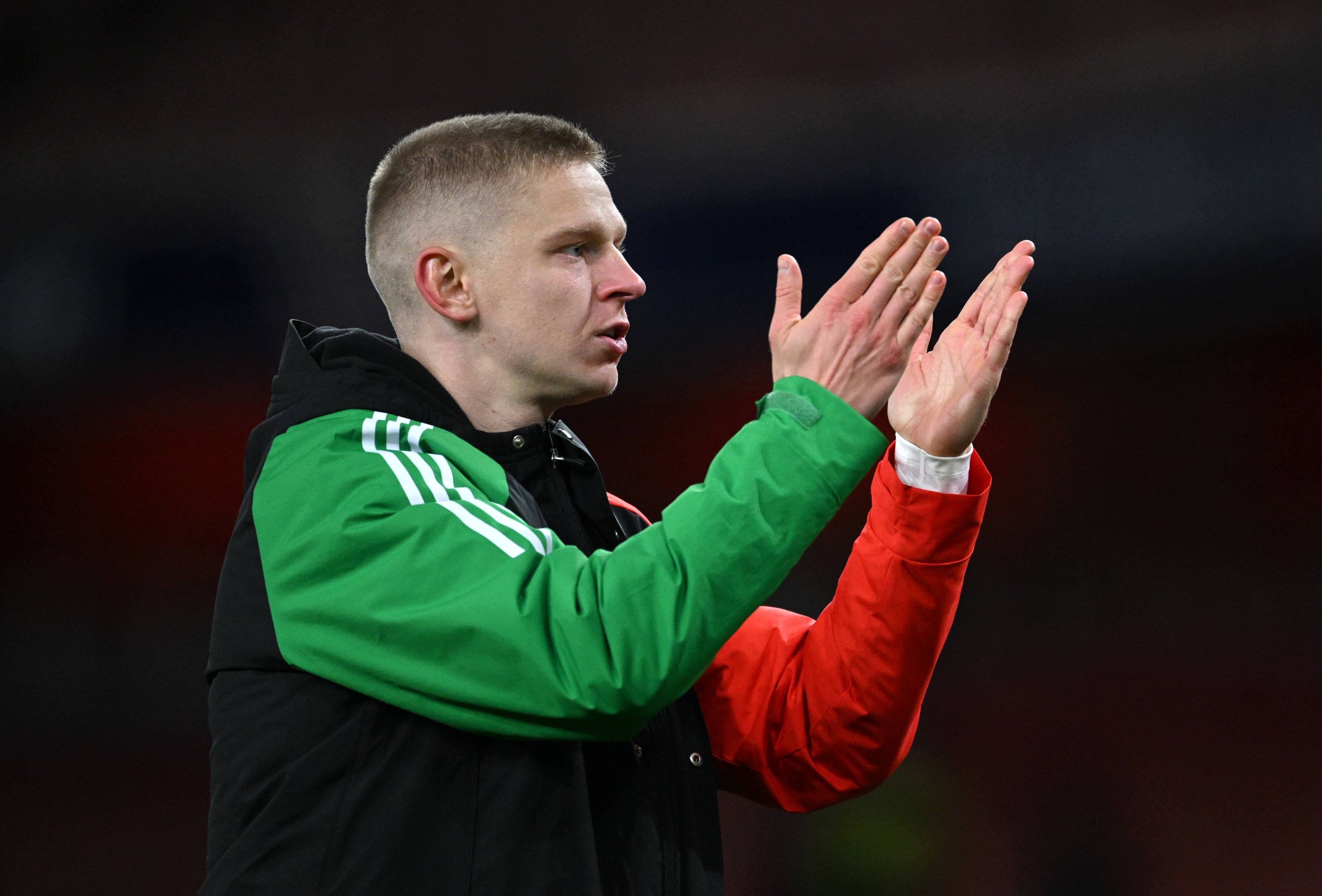 Arsenal's Oleksandr Zinchenko