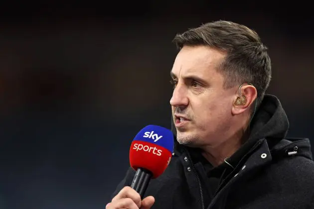 Sky Sports pundit Gary Neville