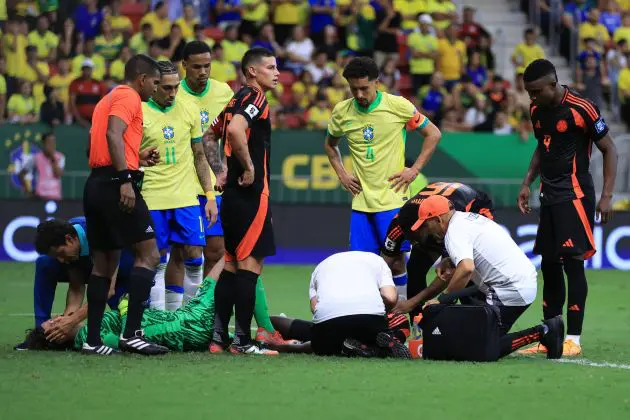 Alisson was injured against Colombia