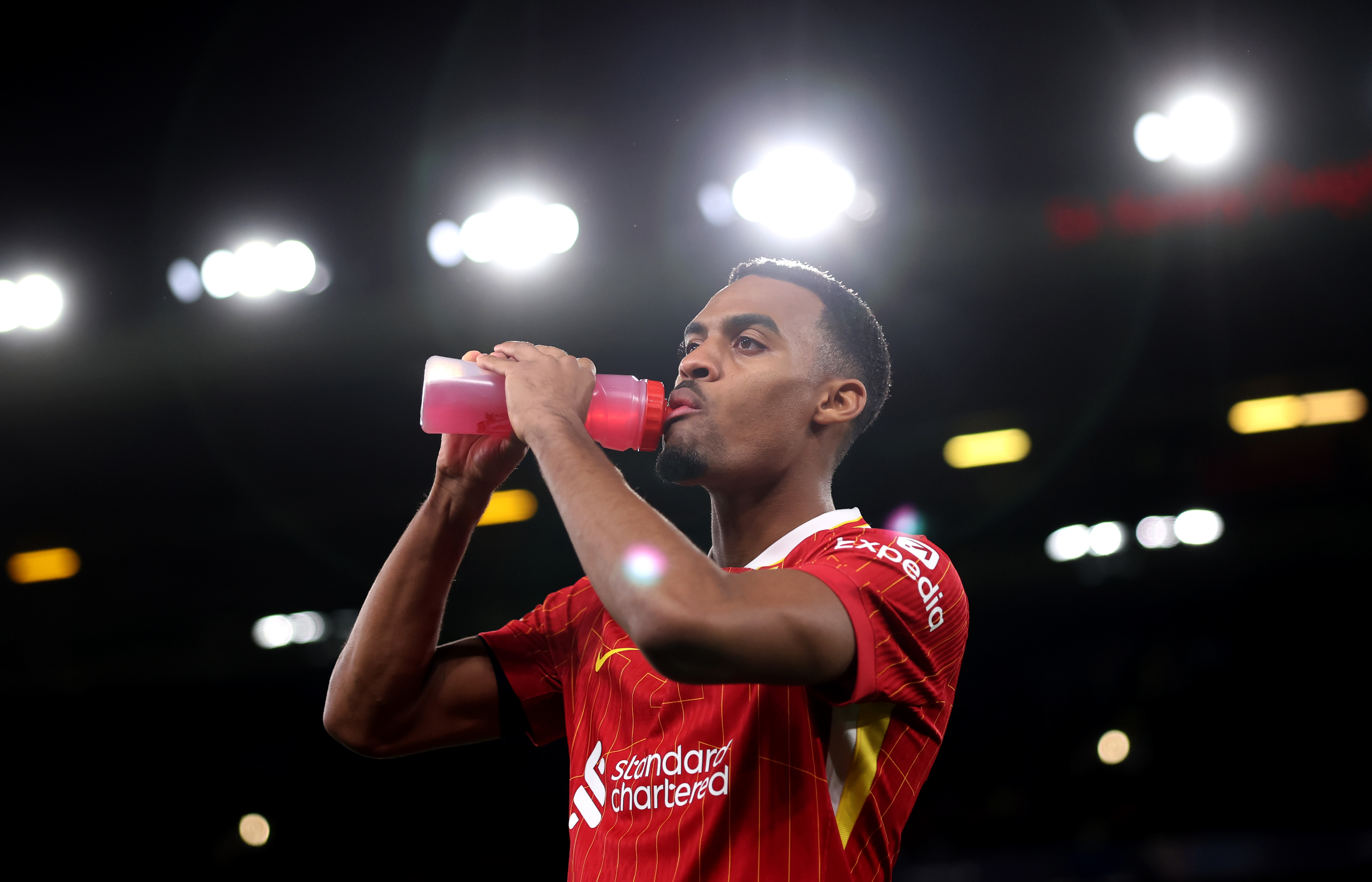 Liverpool midfielder Ryan Gravenberch