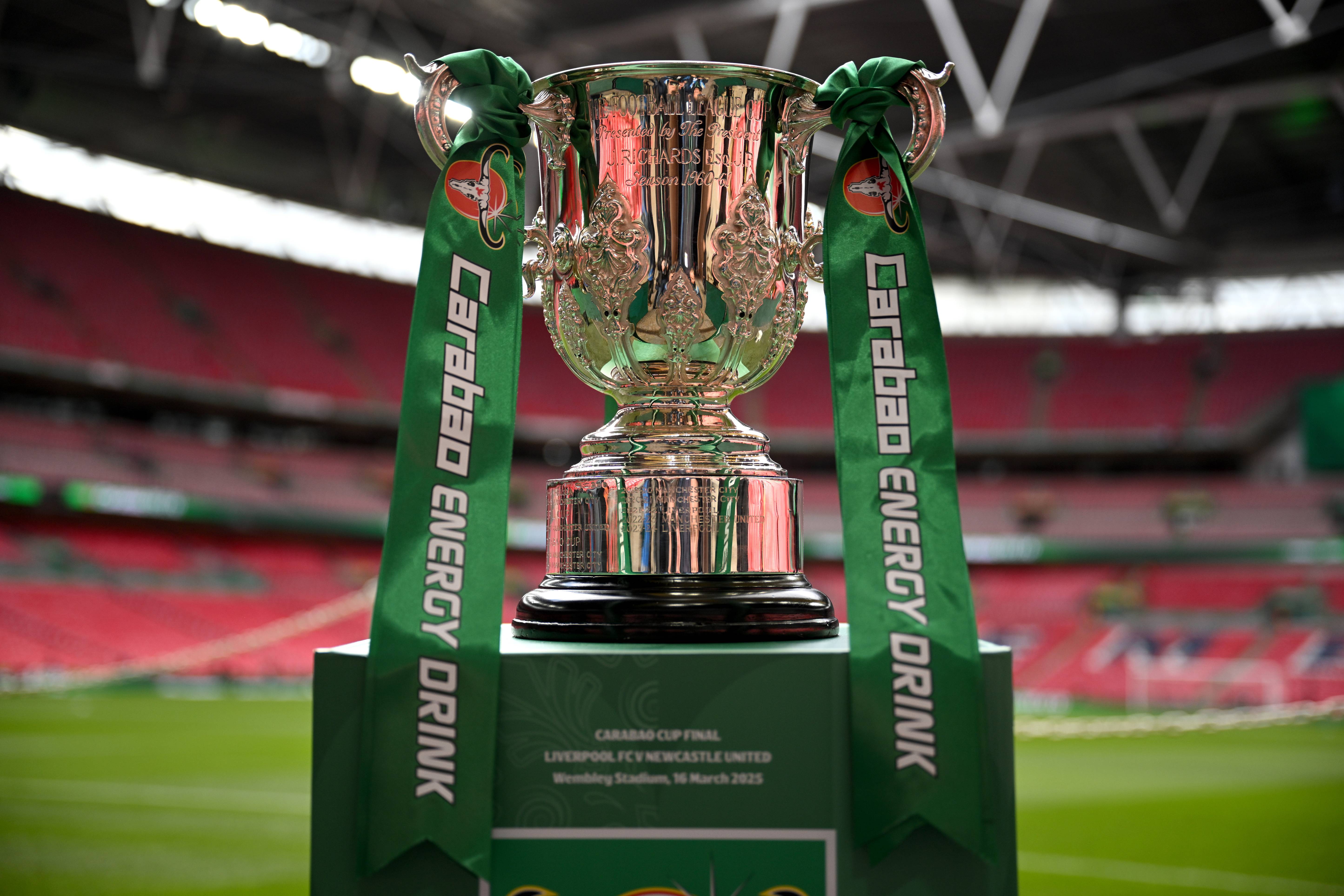 The Carabao Cup trophy