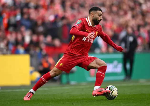Liverpool forward Mo Salah