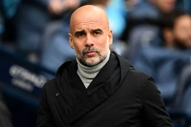 Man City boss Pep Guardiola