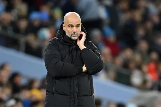 Man City boss Pep Guardiola