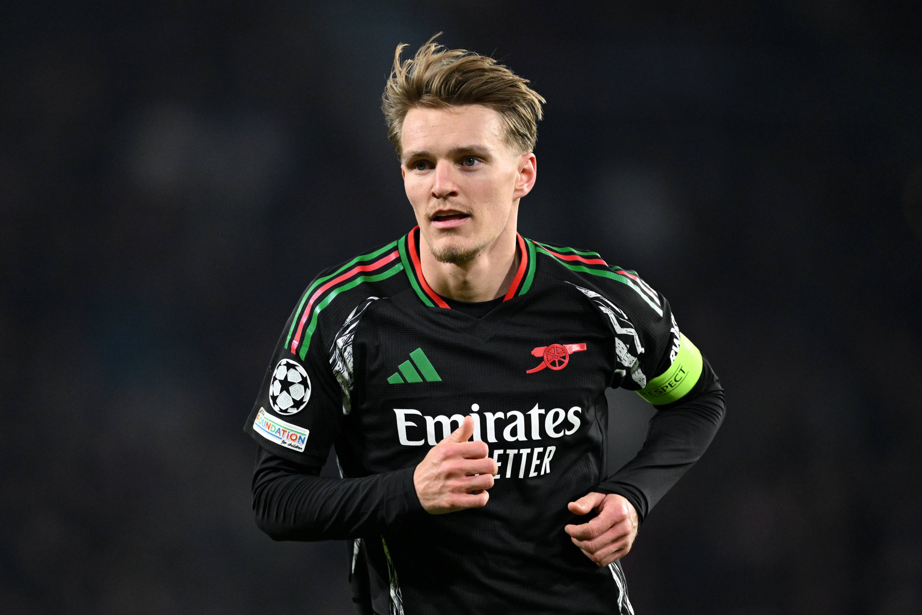 Arsenal midfielder Martin Odegaard