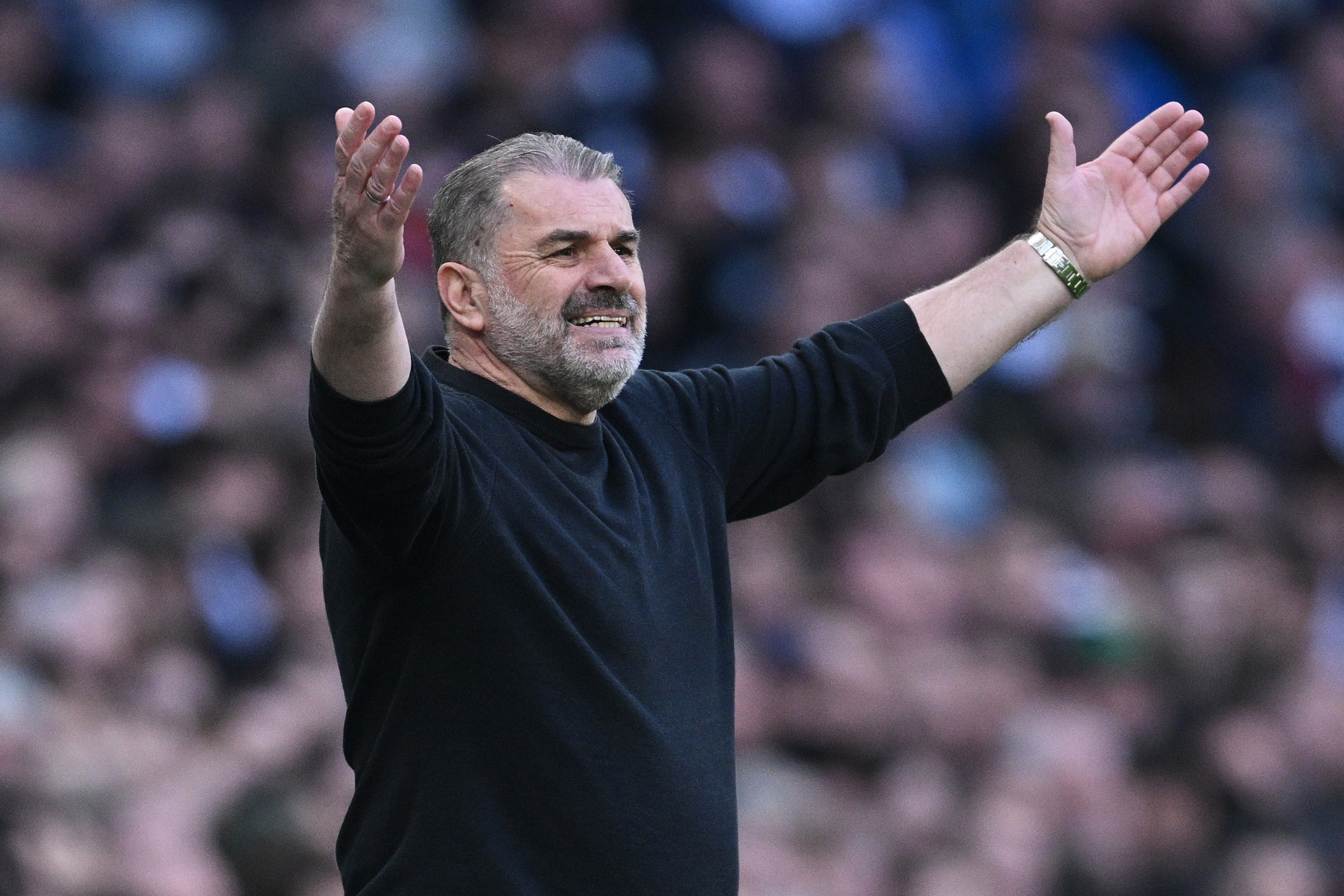 Tottenham boss Ange Postecoglou