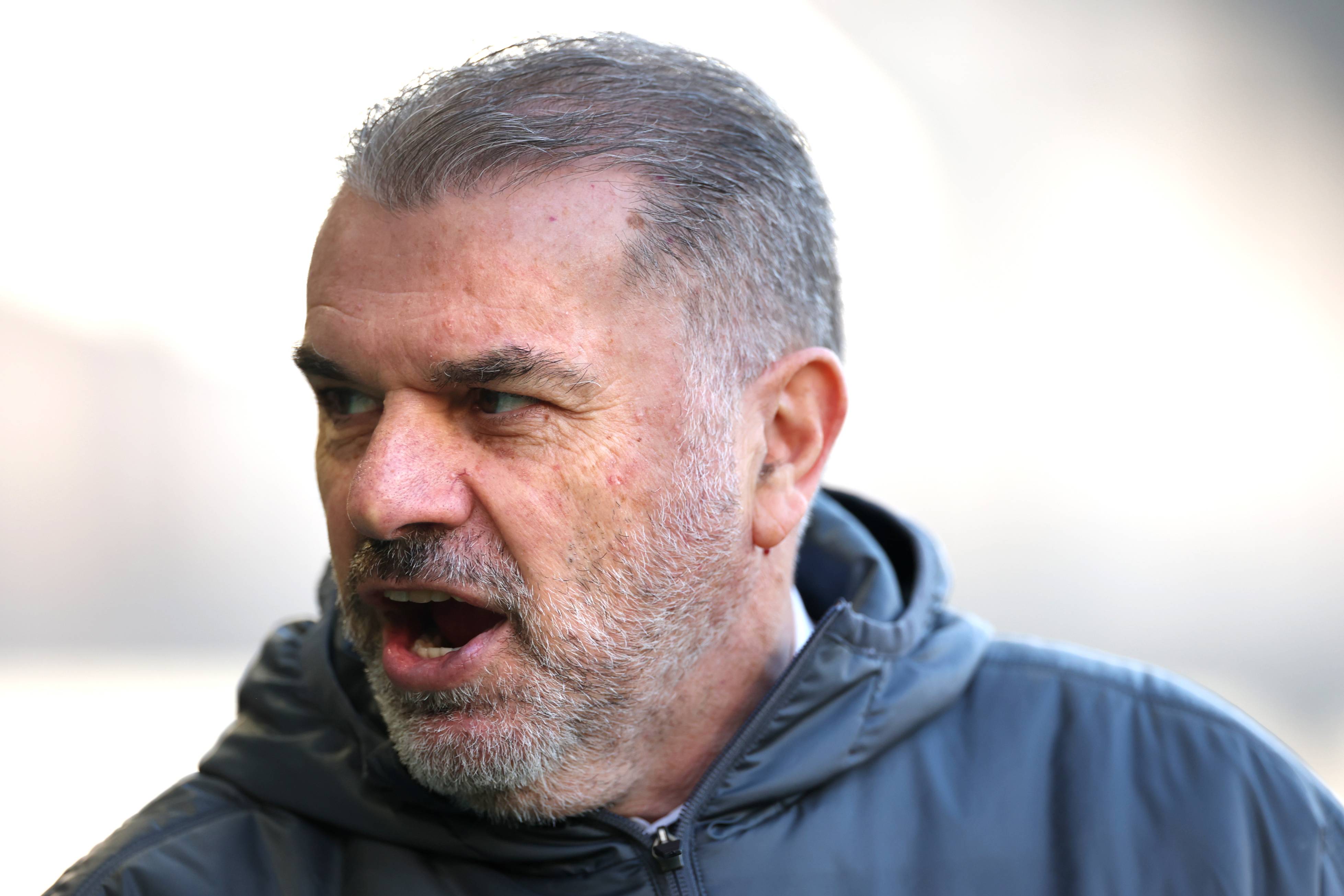 Tottenham head coach Ange Postecoglou