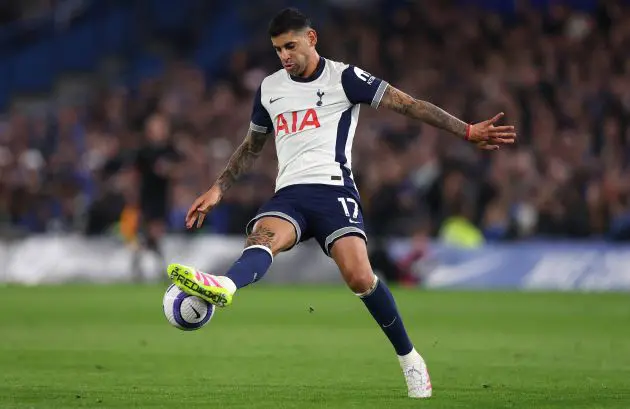 Spurs defender Cristian Romero