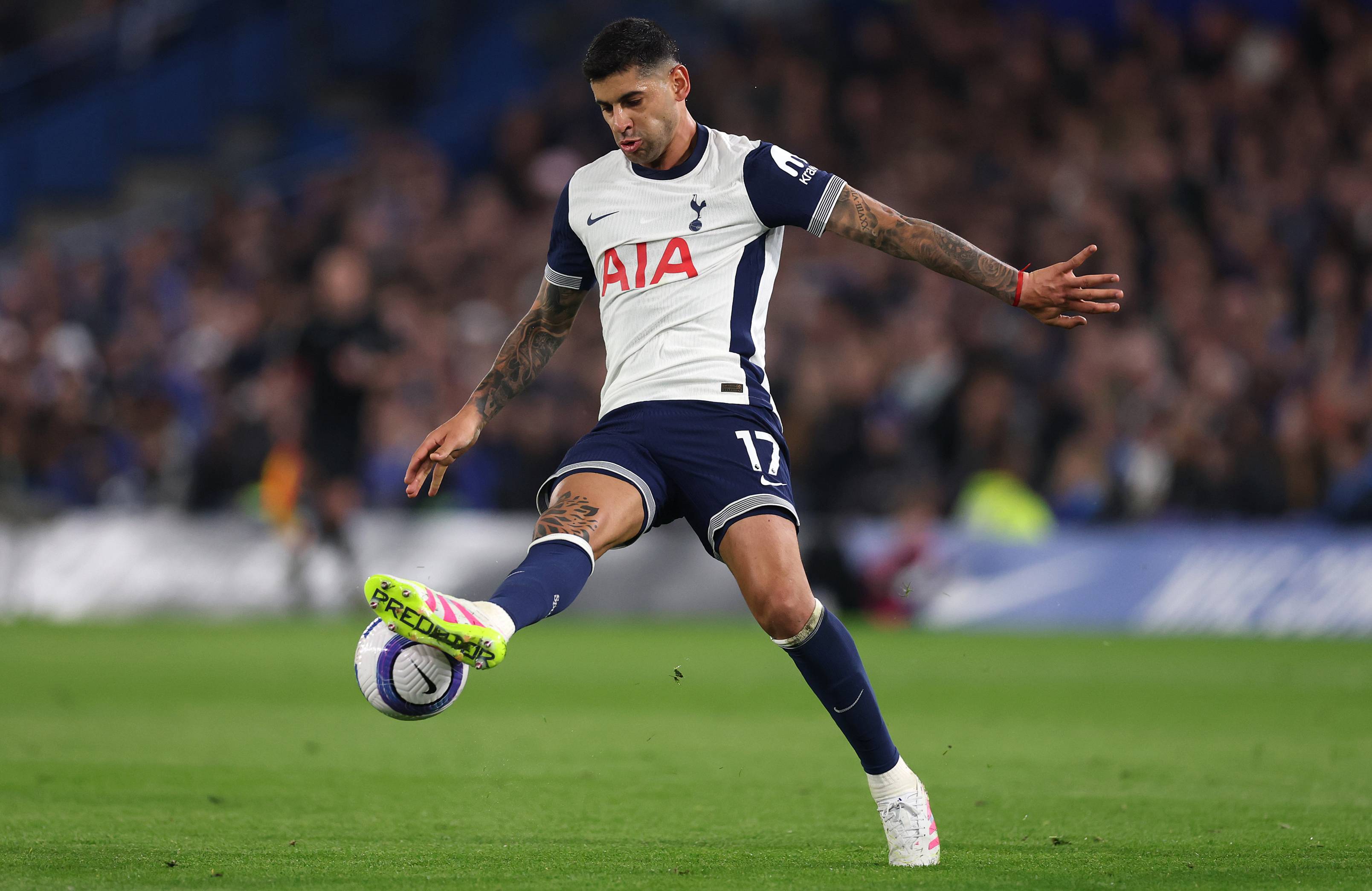 Spurs defender Cristian Romero