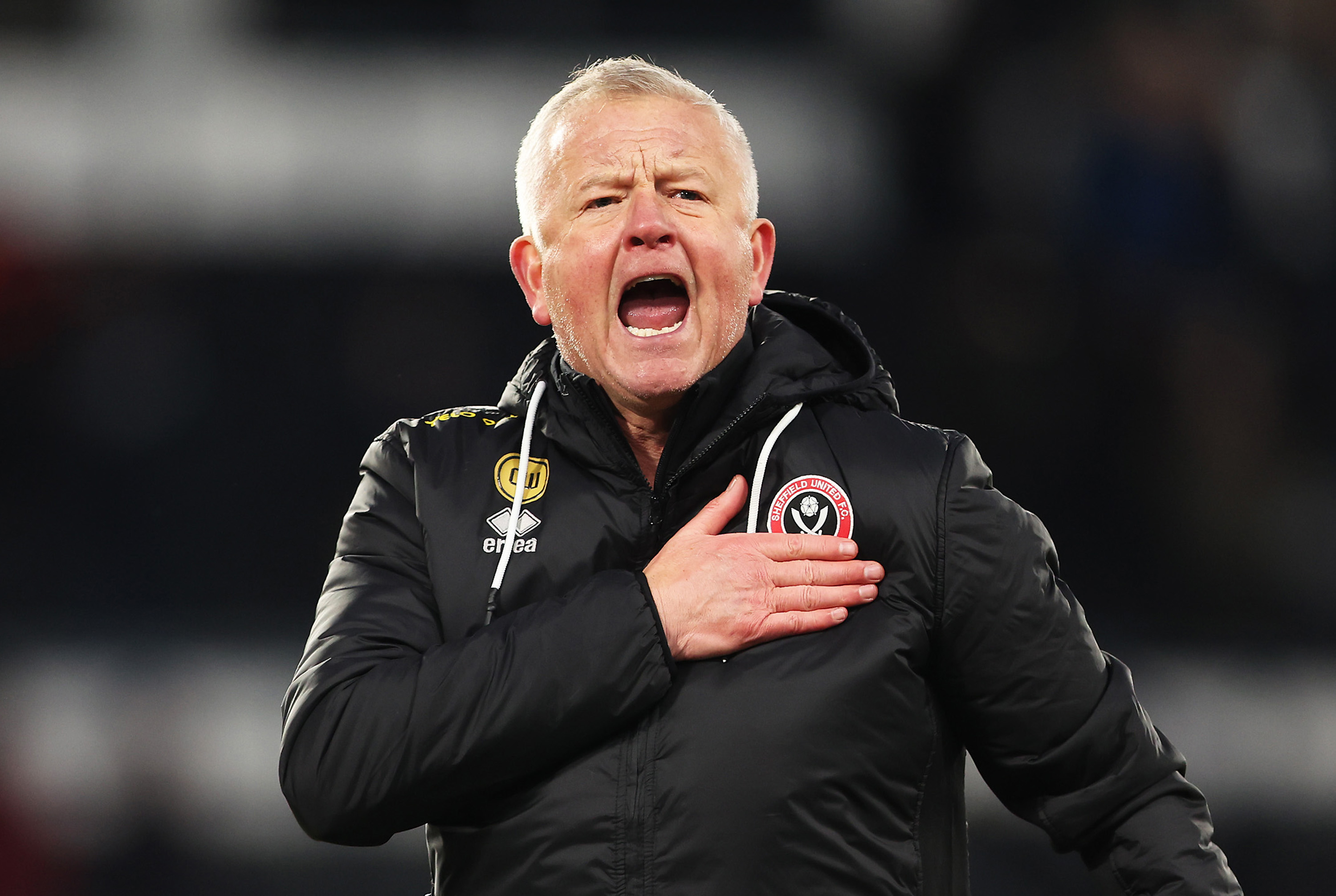 Sheffield United boss Chris Wilder