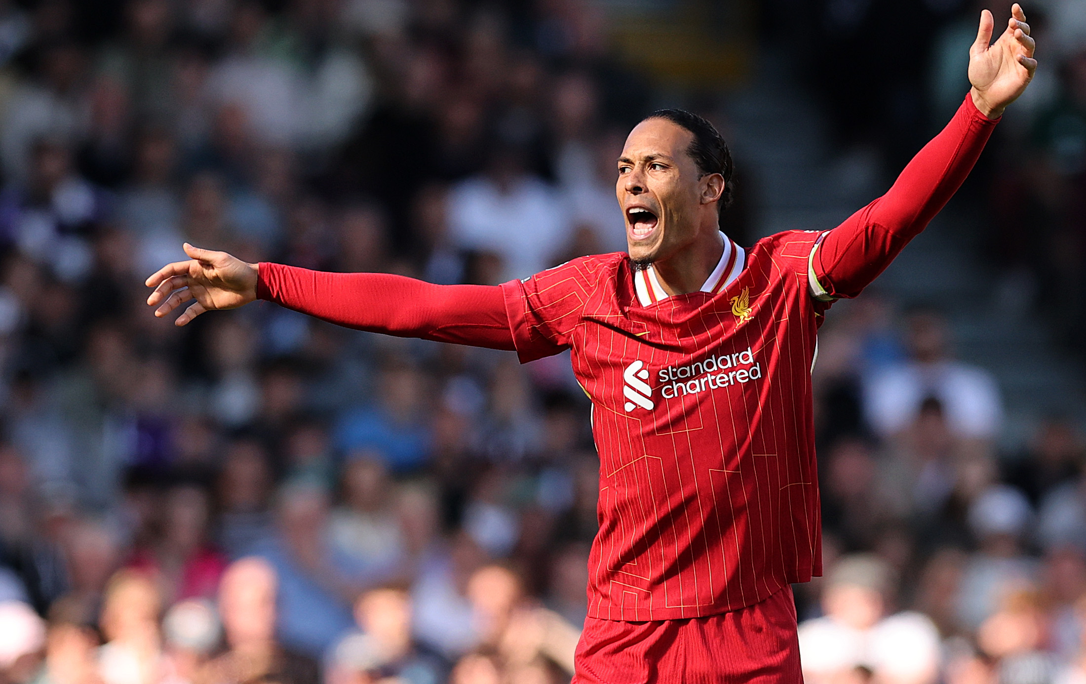 Liverpool captain Virgil van Dijk