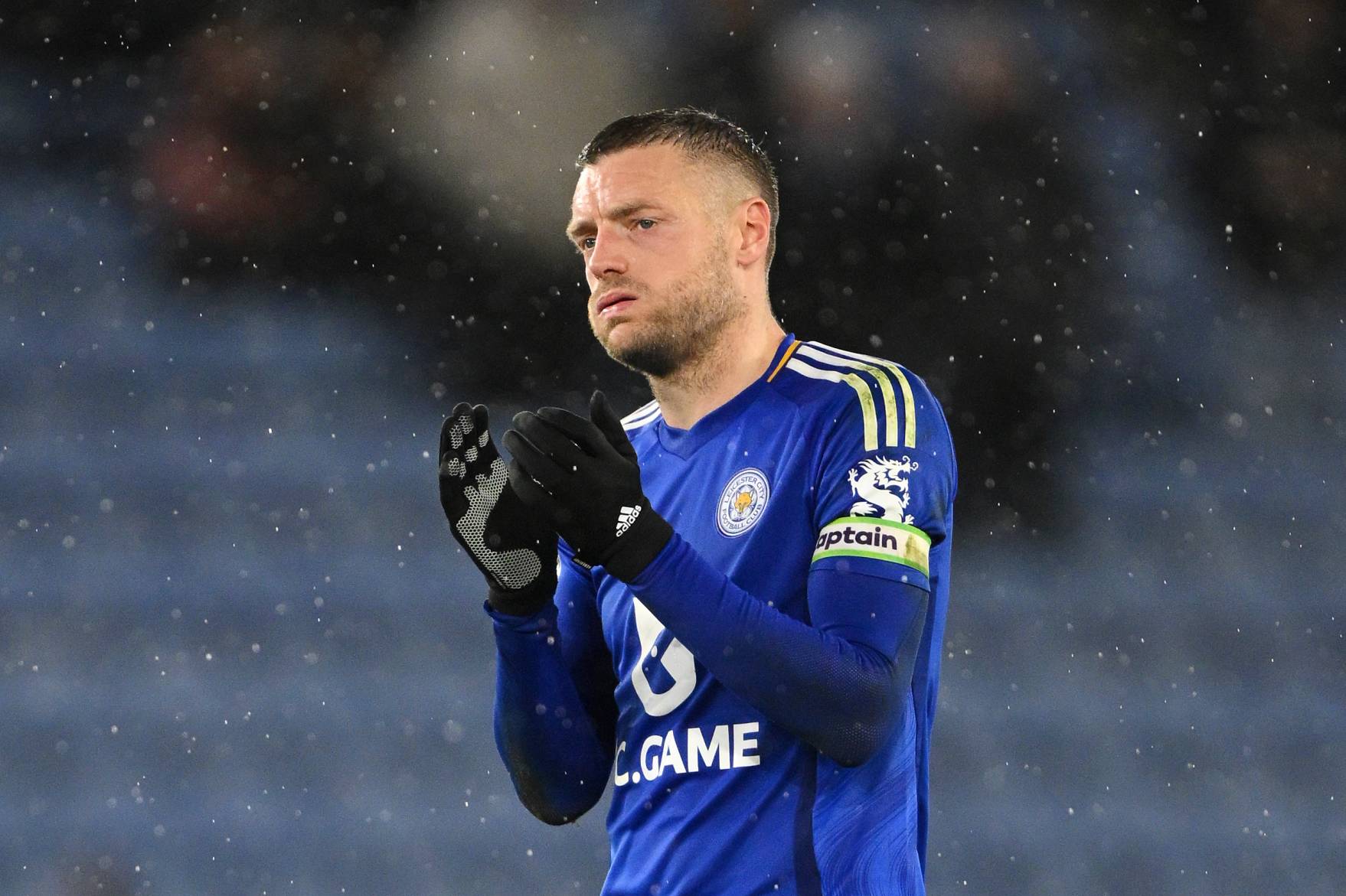 Jamie Vardy is set to leave Leicester City