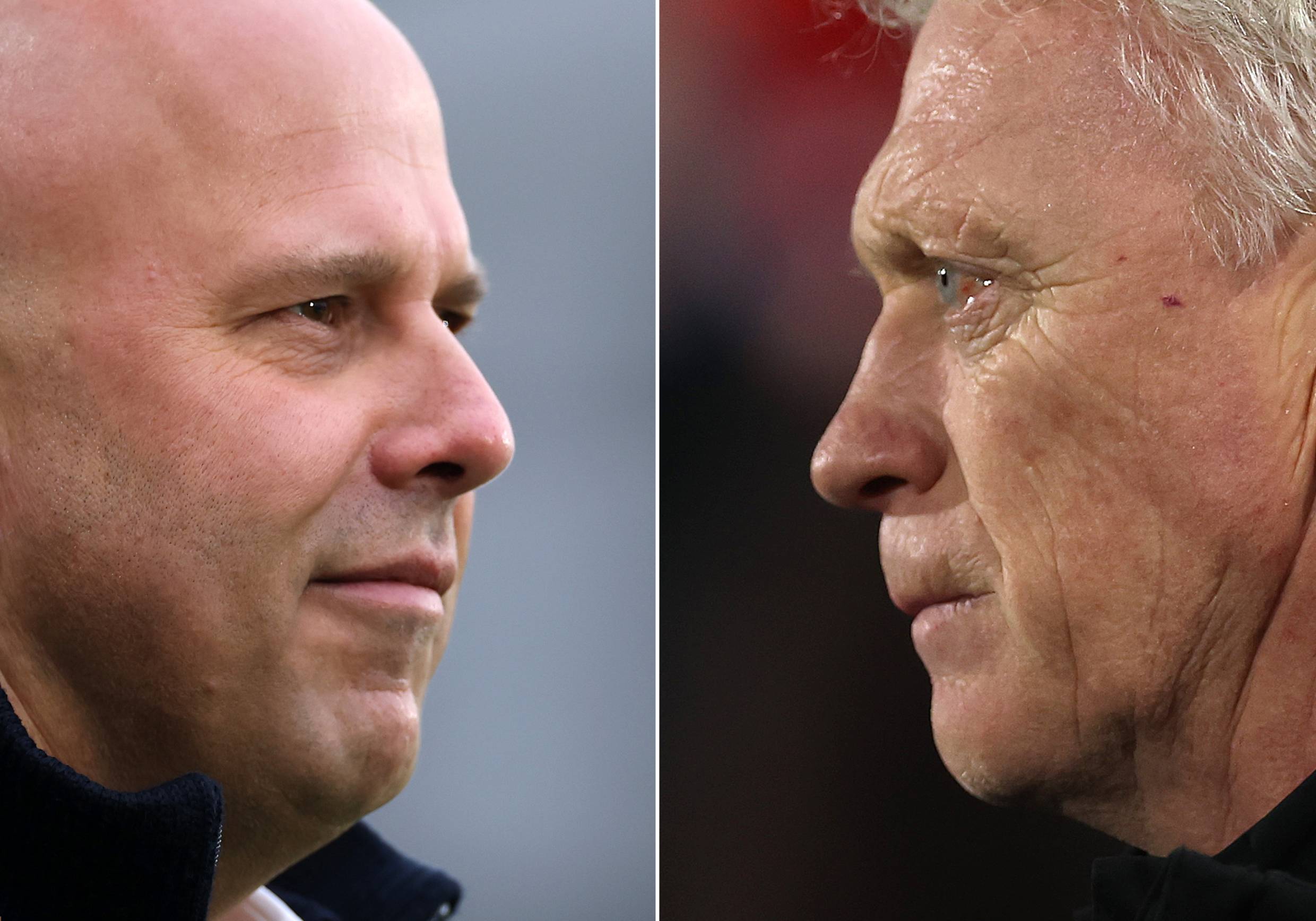 Arne Slot and David Moyes