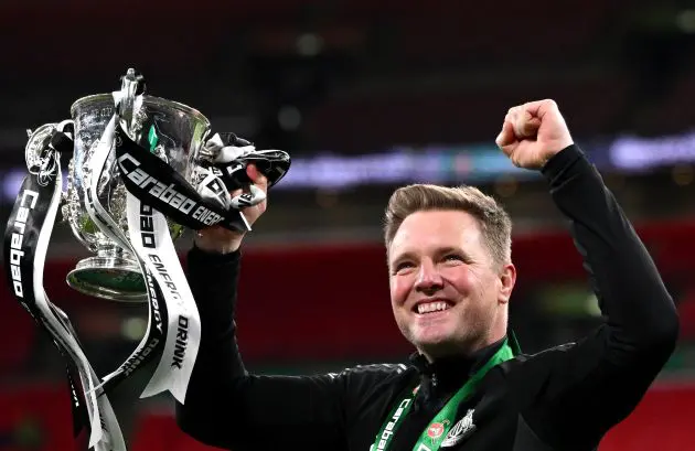 Newcastle boss Eddie Howe