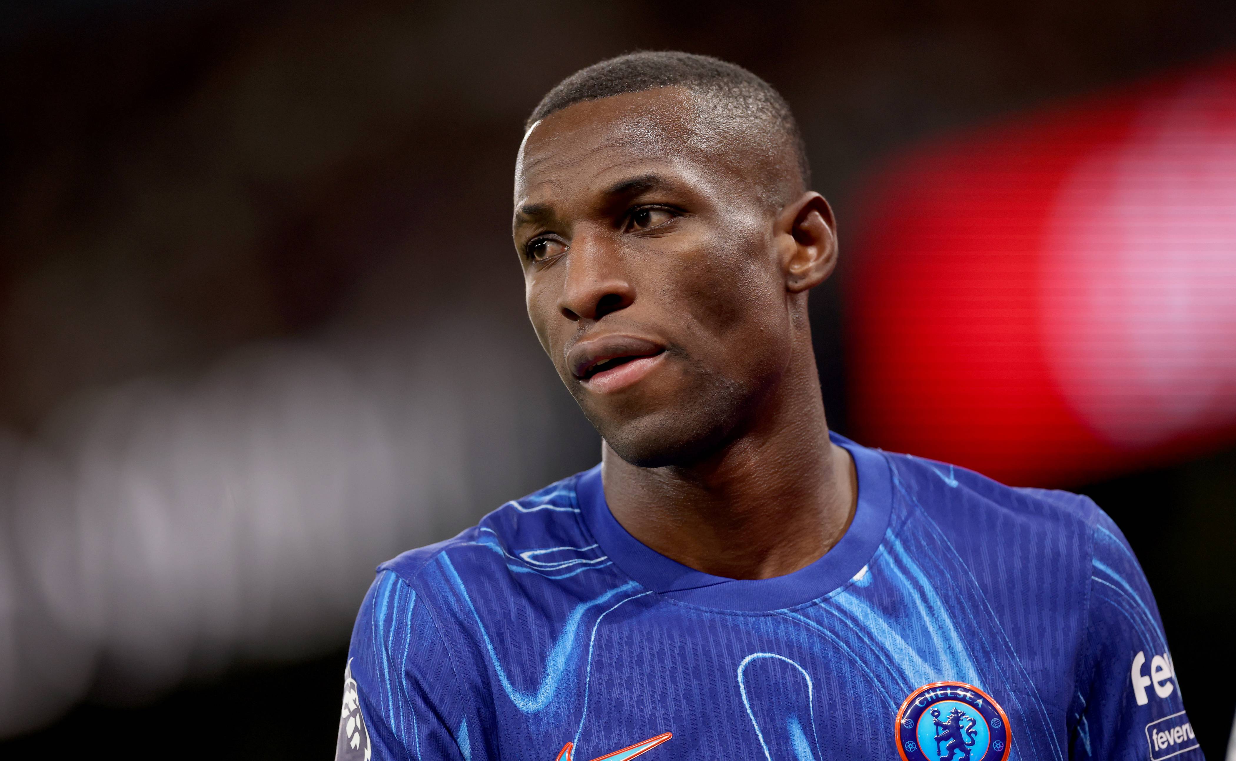 Chelsea striker Nicolas Jackson